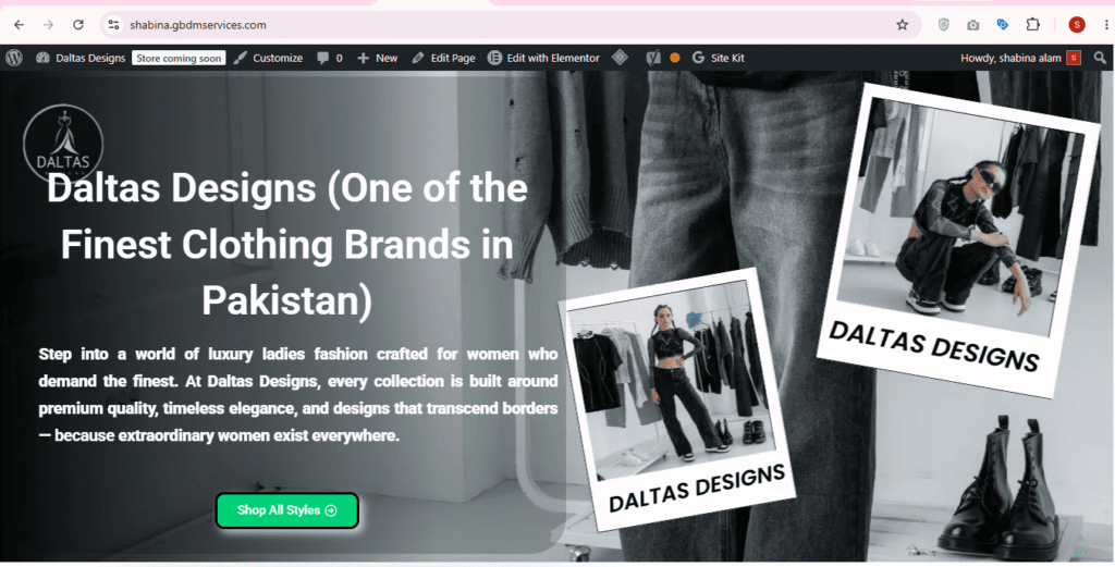 Modern WordPress Business Website Portfolio Project